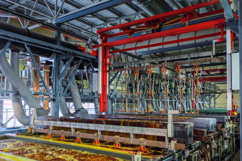 Industrial process line